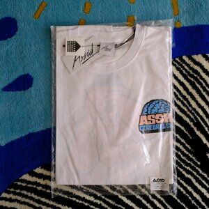 ASSID Skateboard Tee White L